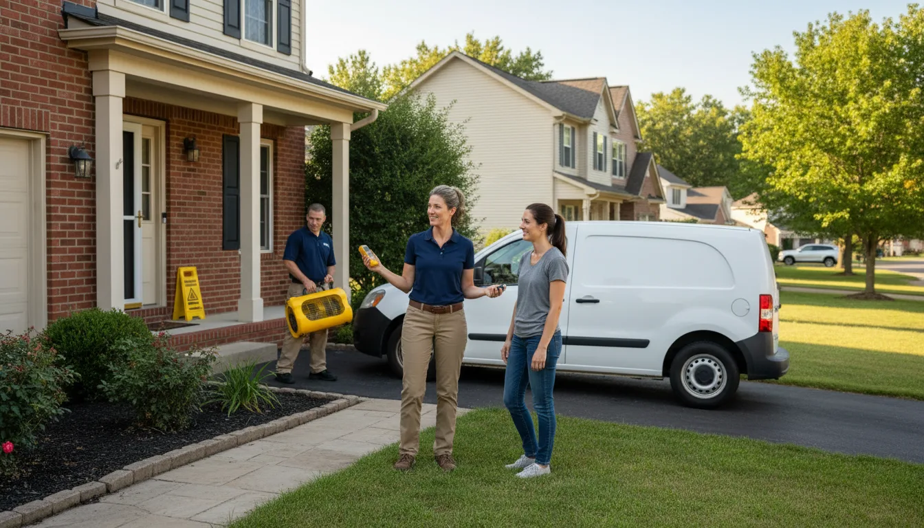 Water restoration image for Home Water Damage Repair in Vader, WA